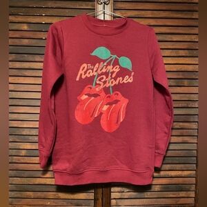 Rolling Stones Red Sweatshirt